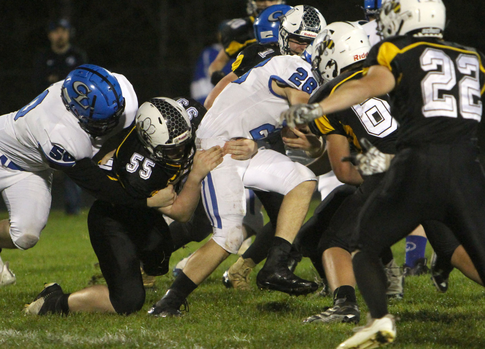 Clear Lake at Cadott football 10-8-21